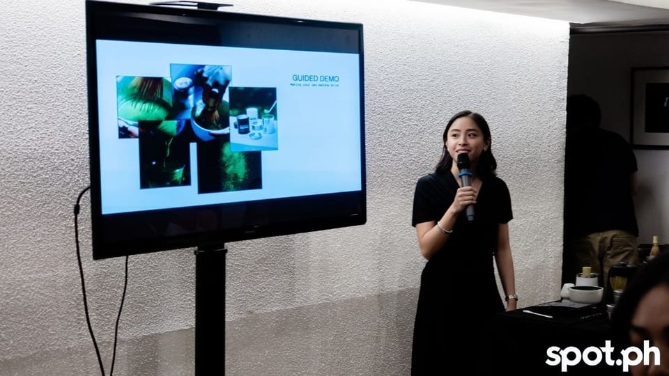 Kia came in with a short session on tasting notes and how to pair matcha powders with milk.